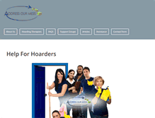 Tablet Screenshot of hoardinghelp.com